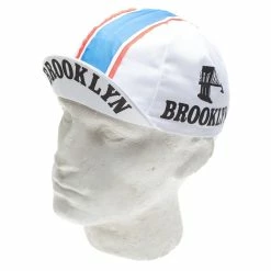 BLB Brick Lane Bikes Casquette Vintage Cycling - Brooklyn Blanc