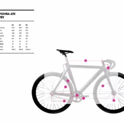 BLB Brick Lane Bikes La Piovra ATK Vélo Fixie/Singlespeed - Noir -Vélos Soldes 0037718 blb la piovra atk fixie single speed bike black