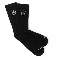 Peaty's Chaussettes Shredsock - Black Crown
