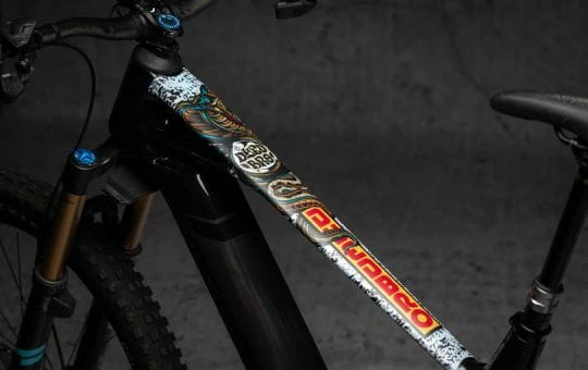 Dyedbro Kit De Protection Pour Cadre De Vélo électrique RRR Matte - White 2 Dyedbro Kit De Protection Pour Cadre De Vélo électrique RRR Matte - White – Image 2