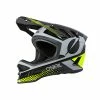 Oneal Blade Polyacrylite Helmet Ace - Casque Fullface - Noir/jaune Fluo