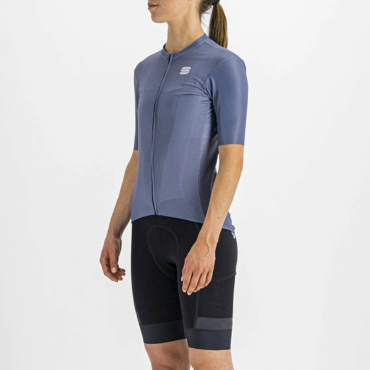 Sportful Checkmate Women Jersey - Berry Blue Mauve 4 Sportful Checkmate Women Jersey - Berry Blue Mauve – Image 4