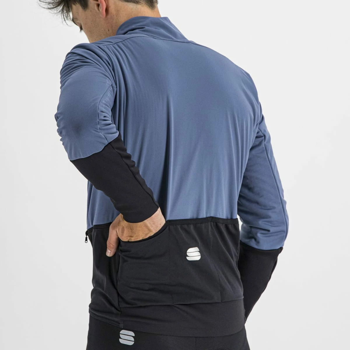 Sportful Veste Total Comfort - Blue Sea Black 4 Sportful Veste Total Comfort - Blue Sea Black – Image 4