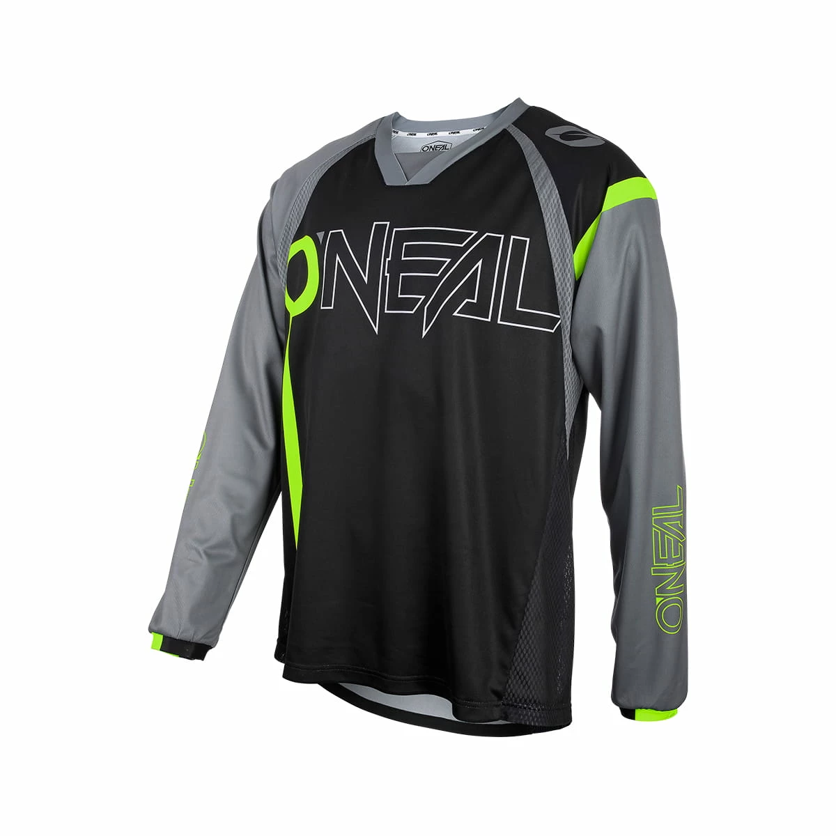 Oneal Element FR Hybrid - Maillot à Manches Longues - Noir/Neon Yellow 1 Oneal Element FR Hybrid - Maillot à Manches Longues - Noir/Neon Yellow