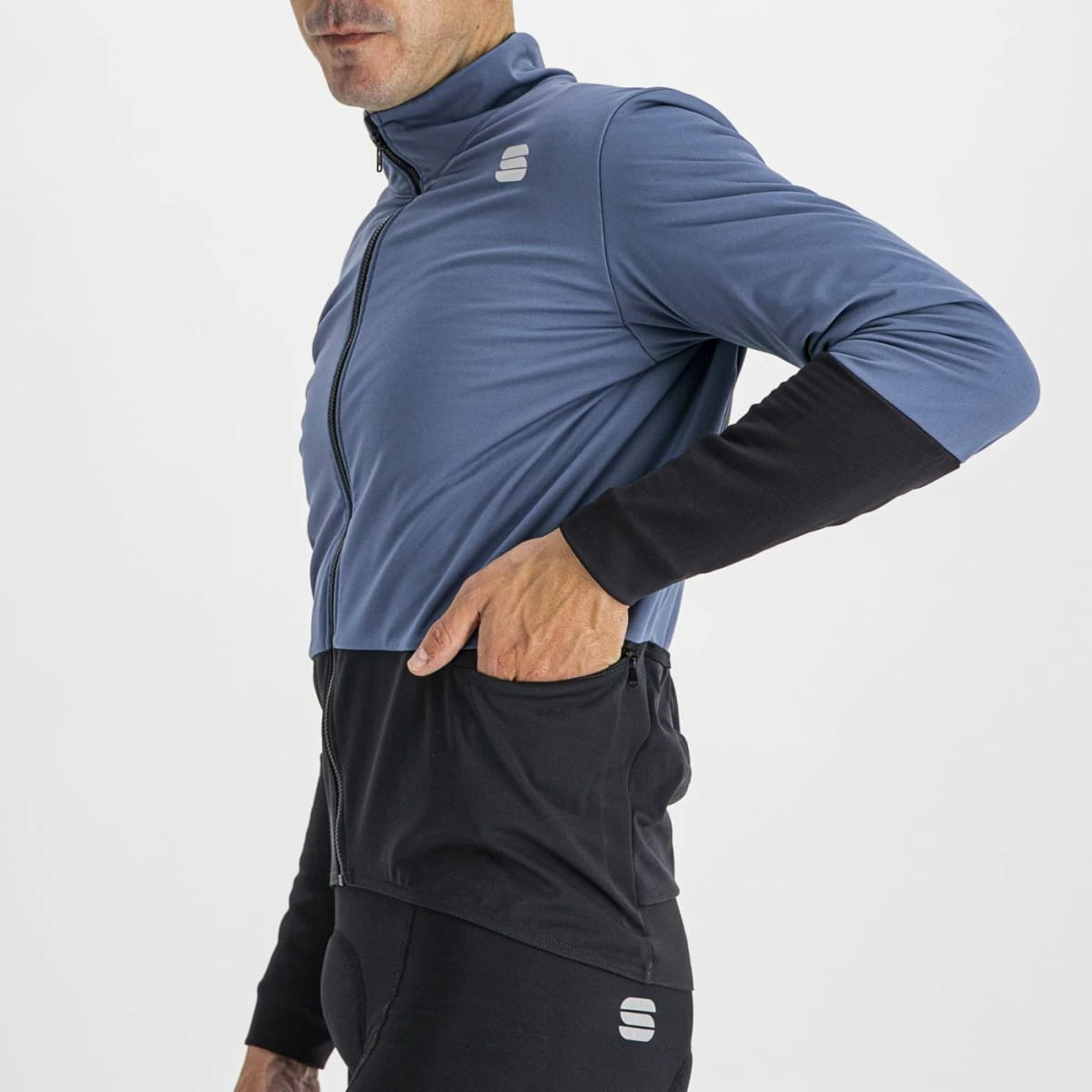 Sportful Veste Total Comfort - Blue Sea Black 5 Sportful Veste Total Comfort - Blue Sea Black – Image 5