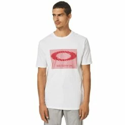 Oakley Tee Hologram Static Icon - Blanc