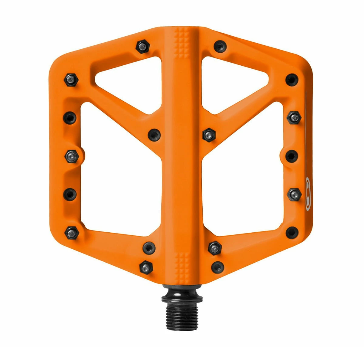 Crankbrothers Petites Pédales Stamp1 - Orange 1 Crankbrothers Petites Pédales Stamp1 - Orange