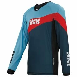 IXS Maillot Race 7.1 DH - Edition Coupe Du Monde - Bleu/Rouge