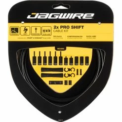 JAGWIRE Set De Câbles De Dérailleur 2x Pro Road & Mountain Shimano/SRAM - Noir