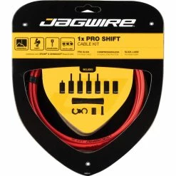 JAGWIRE 1X Jeu De Câbles De Changement De Vitesse Pro - Rouge