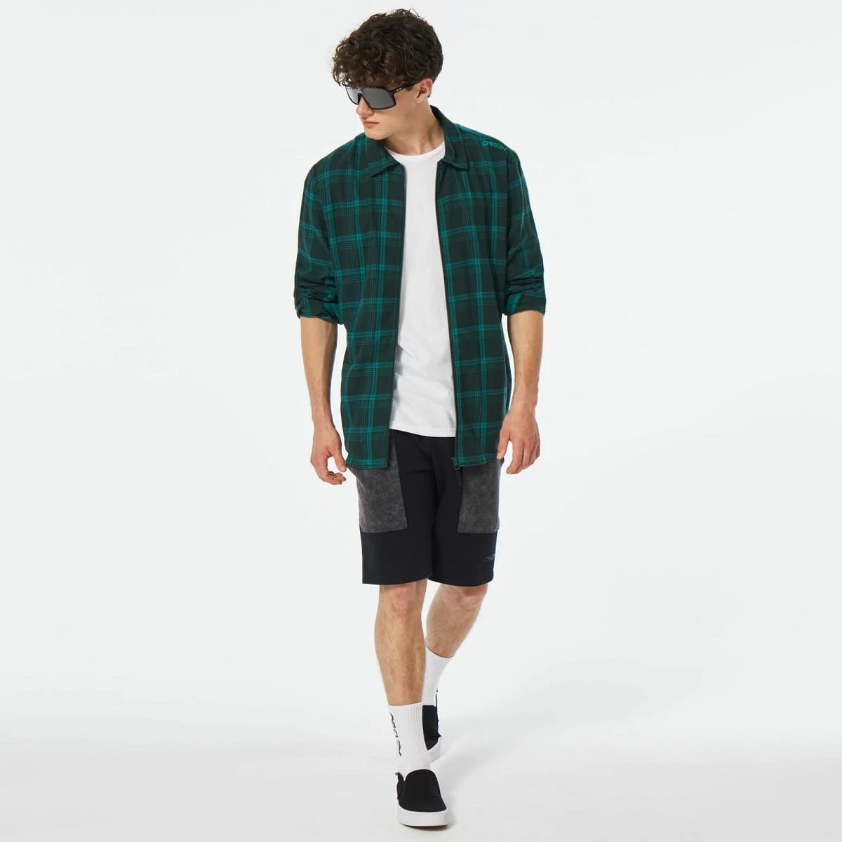 Oakley Bonfire Full Zip LS - Bayberry Check 5 Oakley Bonfire Full Zip LS - Bayberry Check – Image 5