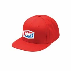100% Essential J-Fit Cap - Rouge