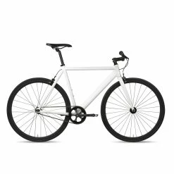 6KU Vélo De Piste Singlespeed/Fixed - Blanc