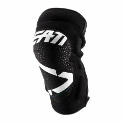 LEATT Genouillère 3DF 5.0 Zip - Noir/Blanc