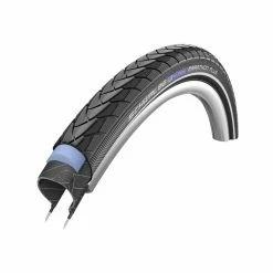 Schwalbe Pneu Marathon Plus - 20x1,75 Pouces - SmartGuard - Bandes Réfléchissantes - Noir