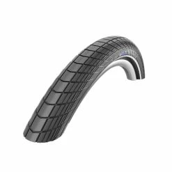 Schwalbe Pneu Big Apple - 26x2.15 Inch - RaceGuard - Bandes Réfléchissantes - Noir