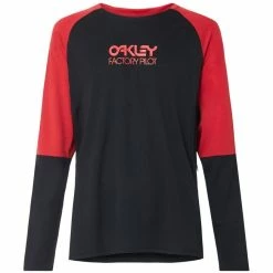Oakley T-Shirt à Manches Longues Switchback Trail - Noir