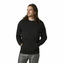 Fox Racing BACKLASH DWR CREW FLEECE - Noir