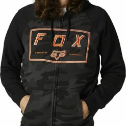Fox Racing BADGER CAMO ZIP FLEECE - Camo Noir