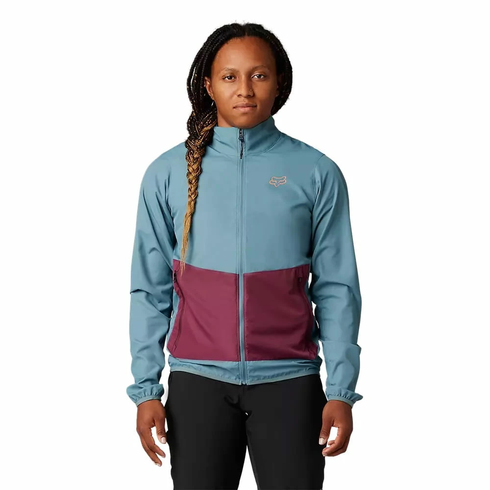 Fox Racing Veste Coupe-vent Womens Ranger - Sea Foam 2 Fox Racing Veste Coupe-vent Womens Ranger - Sea Foam – Image 2