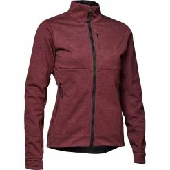 Fox Racing Womens Ranger Fire Jacket - Marron Foncé