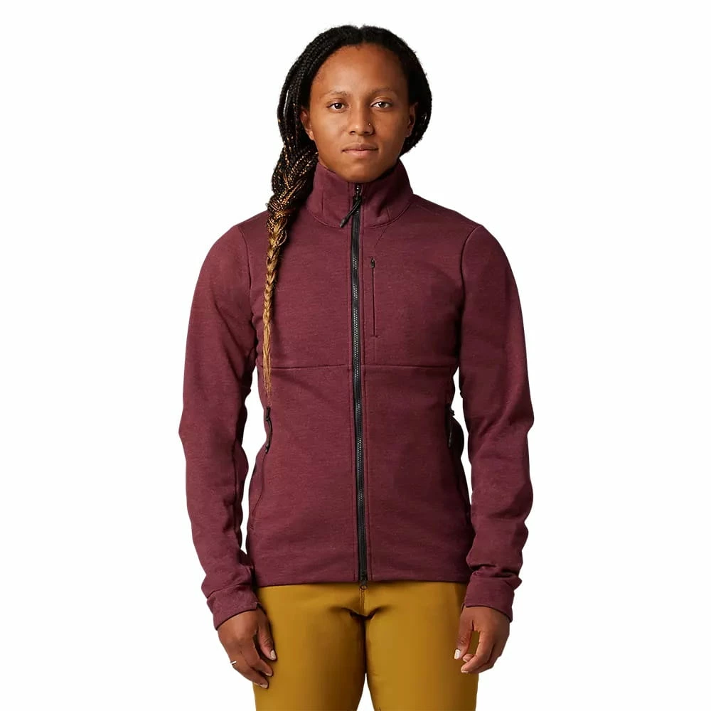 Fox Racing Womens Ranger Fire Jacket - Marron Foncé 2 Fox Racing Womens Ranger Fire Jacket - Marron Foncé – Image 2