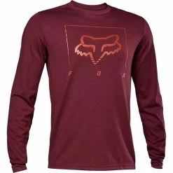 Fox Racing Ranger Dr Md Jersey à Manches Longues Tred - Dark Maroon