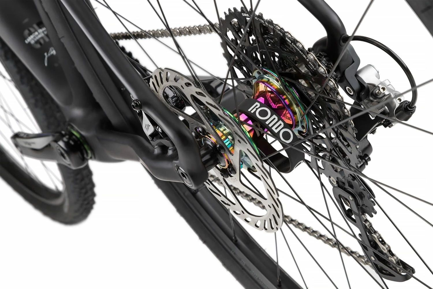 Rondo Ruut CF2 2X Vélo De Gravel - Noir/Black 4 Rondo Ruut CF2 2X Vélo De Gravel - Noir/Black – Image 4