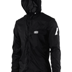 100% Coupe-vent Tech - Noir Aérodynamique
