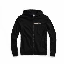 100% Chamber Full-Zip Hoody- Noir