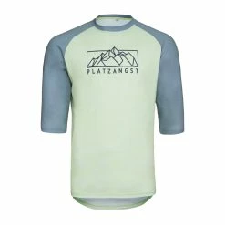 PLATZANGST Maillot De Montagne Jaune