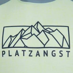PLATZANGST Maillot De Montagne Jaune -Vélos Soldes 4051053358262 23308
