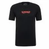 PLATZANGST T-Shirt Flamme - Noir