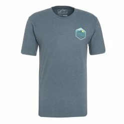 PLATZANGST T-Shirt Go Wild - Bleu