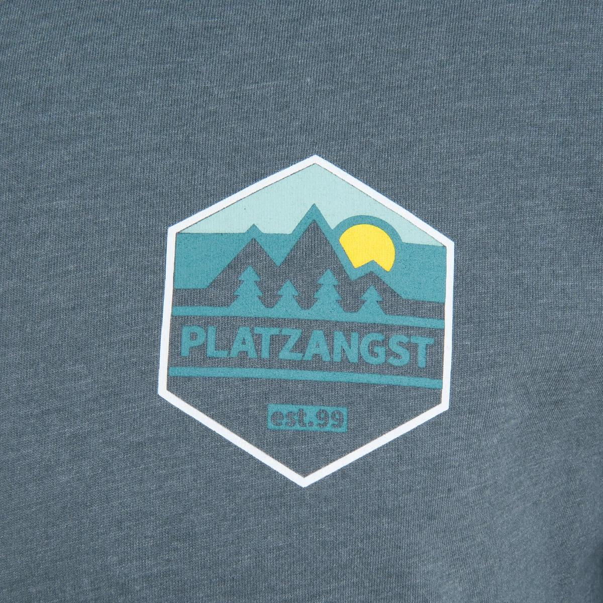 PLATZANGST T-Shirt Go Wild - Bleu 2 PLATZANGST T-Shirt Go Wild - Bleu – Image 2