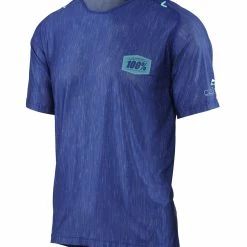 100% Maillot D'enduro/trail Celium Heather - Bleu