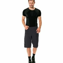 VAUDE Men's Ledro Short Noir -Vélos Soldes 41440 143 d 4