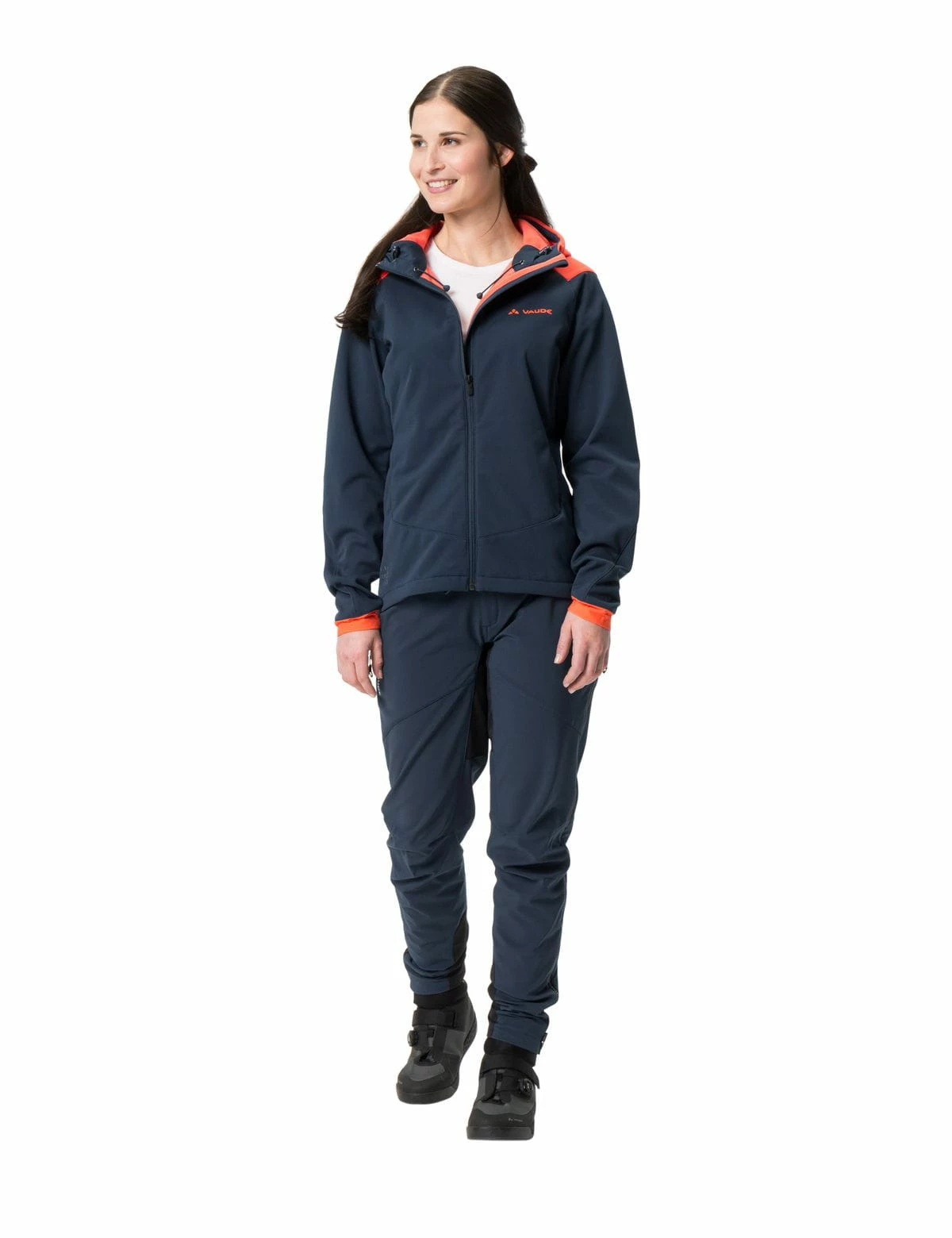 VAUDE Qimsa Veste Softshell Femme - Dark Sea Uni 7 VAUDE Qimsa Veste Softshell Femme - Dark Sea Uni – Image 7