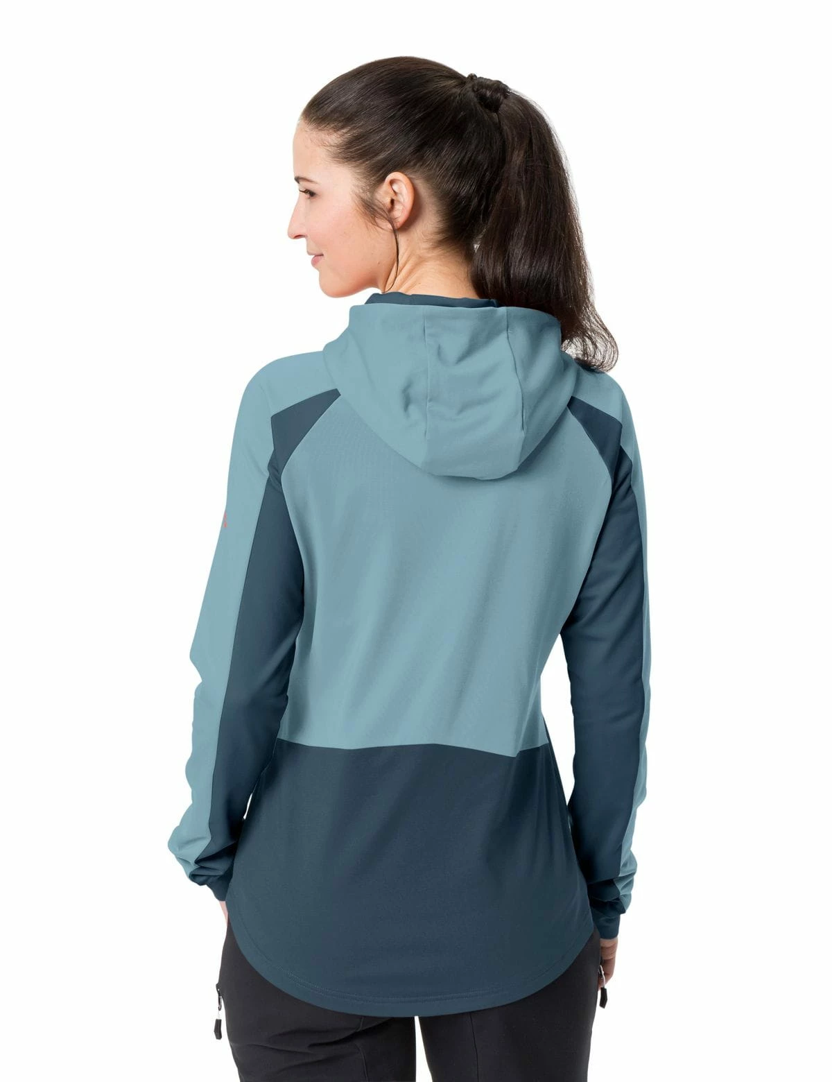 VAUDE T-shirt Manches Longues Femme Qimsa - Dark Sea 4 VAUDE T-shirt Manches Longues Femme Qimsa - Dark Sea – Image 4