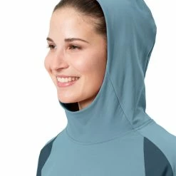 VAUDE T-shirt Manches Longues Femme Qimsa - Dark Sea 11 VAUDE T-shirt Manches Longues Femme Qimsa - Dark Sea -Vélos Soldes 42932 179 d 2