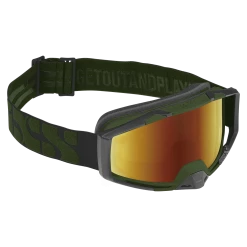 IXS Trigger Goggle Mirror - Olive/Mirror Gold
