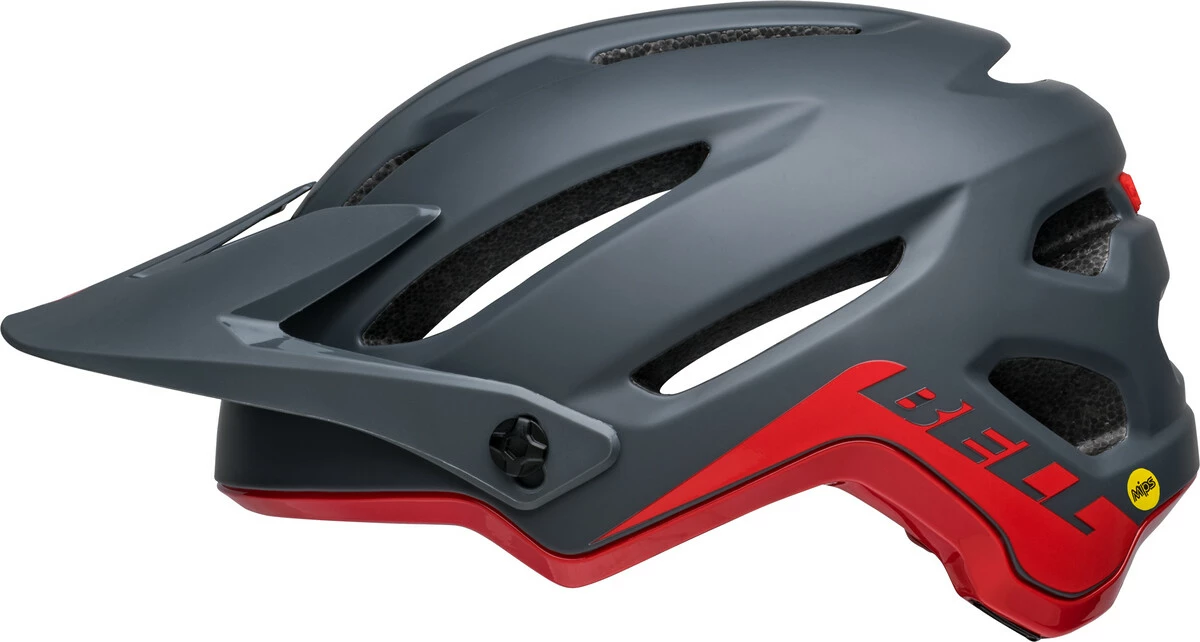 Bell Casque De Vélo 4FORTY MIPS® - Matte/gloss Gray/red 4 Bell Casque De Vélo 4FORTY MIPS® - Matte/gloss Gray/red – Image 4