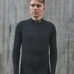POC Hommes Ambient Thermal Jersey - Noir Uranium -Vélos Soldes 53164 1002 Ms Ambient ThermalJersey UraniumBlack 1 1200x