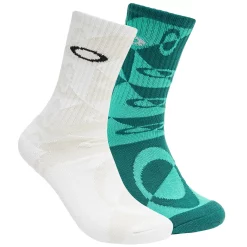 Oakley Chaussettes D'équipage Everywhere - Blanc