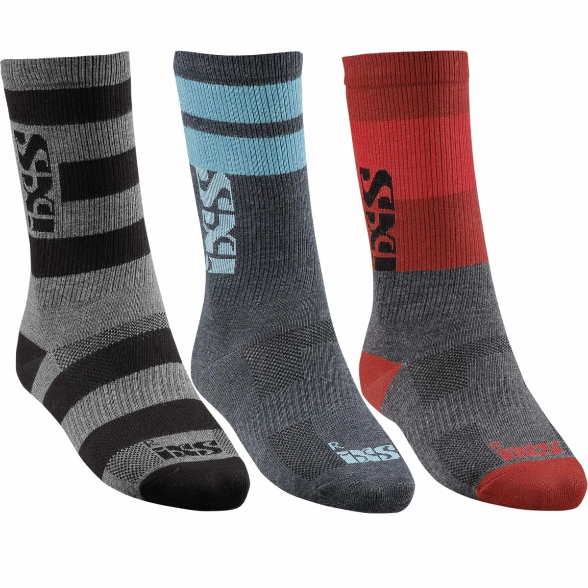 IXS Chaussettes Triplet - 3 Paires 1 IXS Chaussettes Triplet - 3 Paires