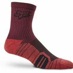 Fox Racing 6" Chaussette Ranger Cushion - Marron Foncé