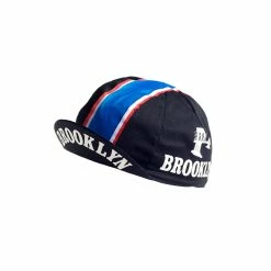 BLB Brick Lane Bikes Casquette Cycliste Vintage - Brooklyn Black