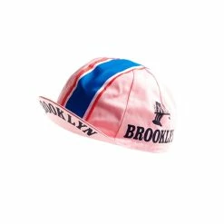 BLB Brick Lane Bikes Casquette Cycliste Vintage - Brooklyn Pink
