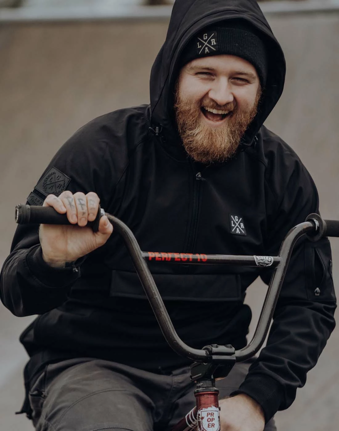 LOOSE RIDERS Anorak C/S BlackLabel Weatherproof Softshell - Noir 7 LOOSE RIDERS Anorak C/S BlackLabel Weatherproof Softshell - Noir – Image 7