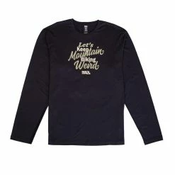 Race Face Keeping It Weird TEE LS Noir